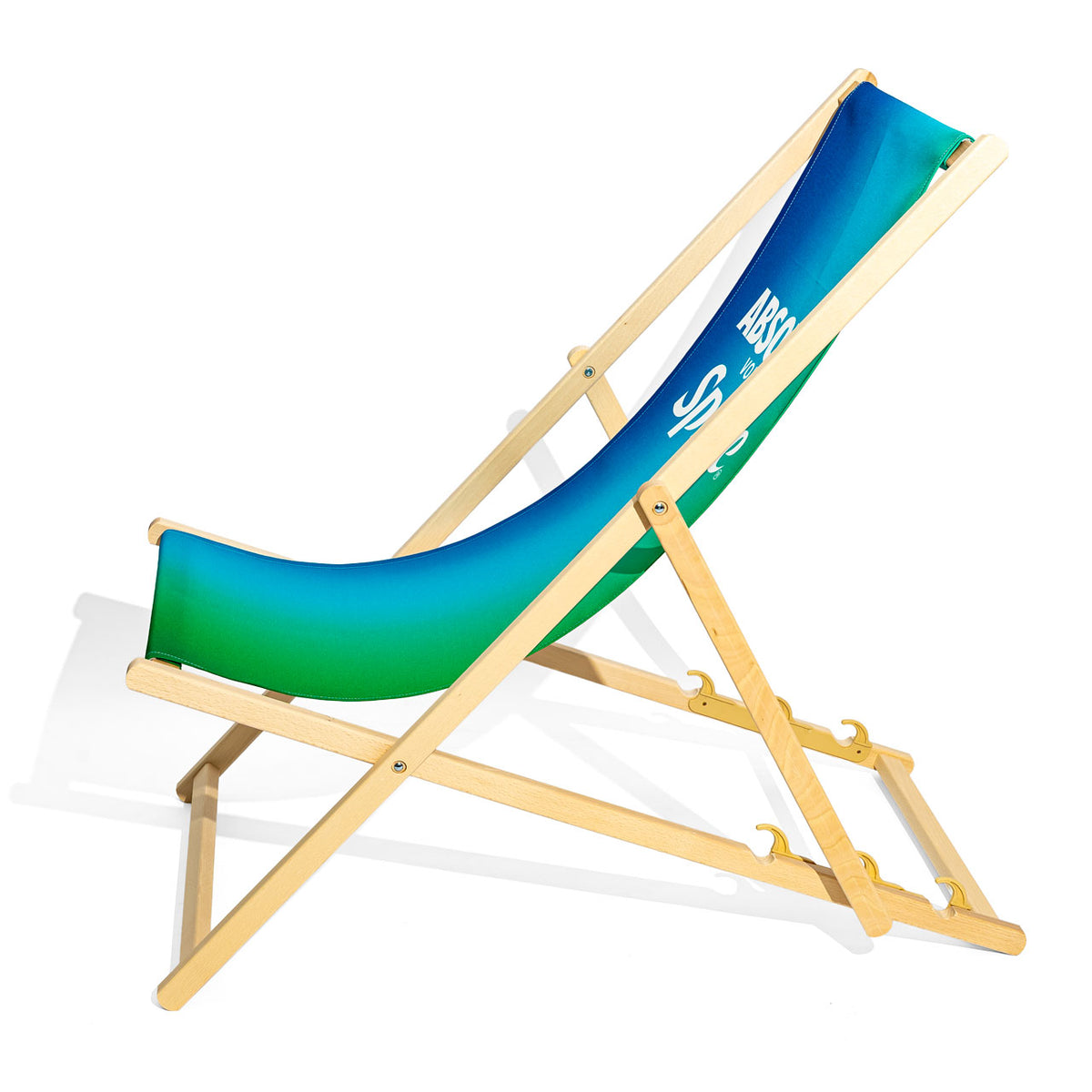 Absolut Vodka Sedia a sdraio Sdraio da spiaggia "Absolut Sprite" Legno di faggio – Vista 3