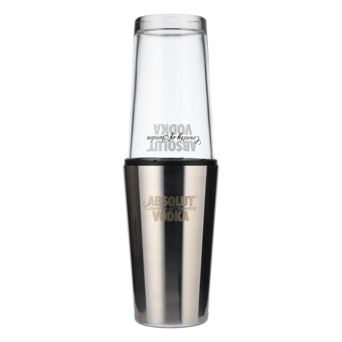 Absolut Vodka Shaker in acciaio inossidabile Boston Shaker in acciaio inossidabile Accessori da bar 2 pezzi