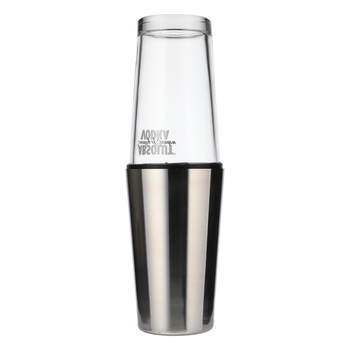 Absolut Vodka Shaker in acciaio inossidabile Boston Shaker in acciaio inossidabile Accessori da bar 2 pezzi – Vista 3
