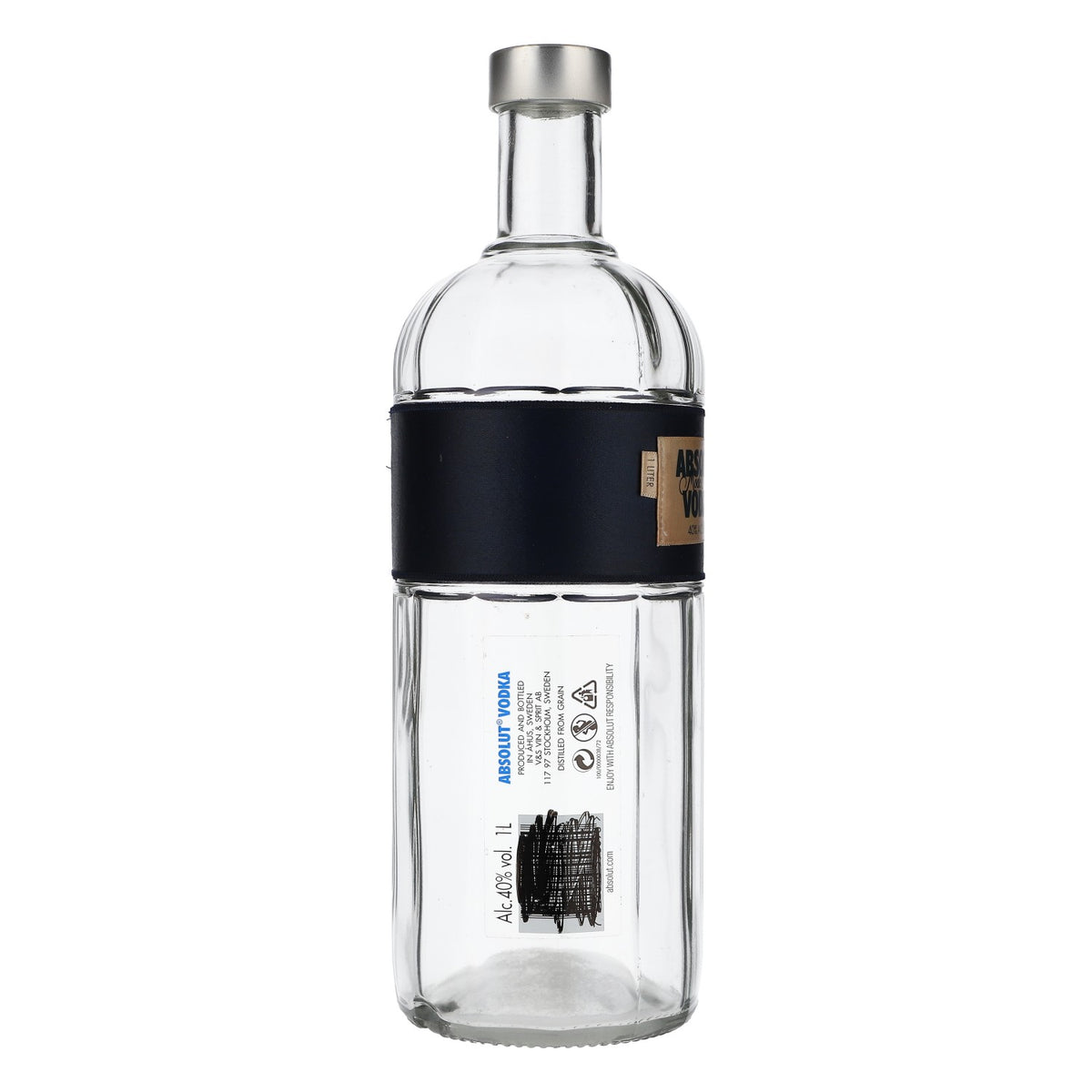 Absolut Vodka Bottiglia da esposizione Bottiglia decorativa in vetro vero Bottiglia da esposizione Bottiglia da esposizione 1,0 l – Vista 3