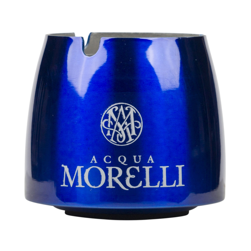 Acqua Morelli Posacenere in acciaio inox blu 6,5 cm di diametro Posacenere ad acqua