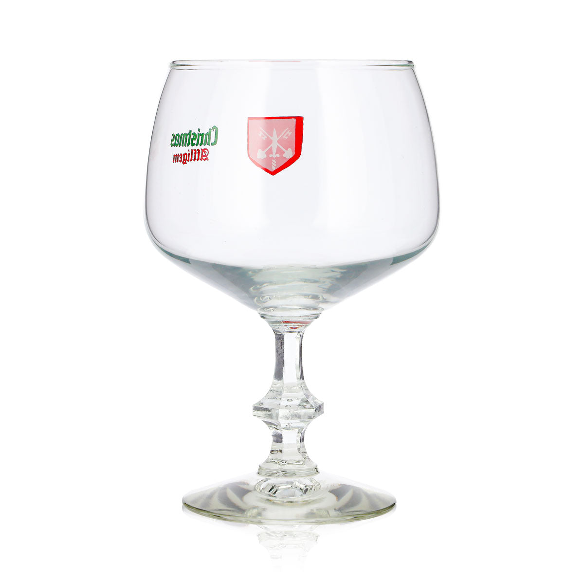 Bicchiere da birra Affligem da 0,4 l, modello "Christmas" di Leroy – Vista 4