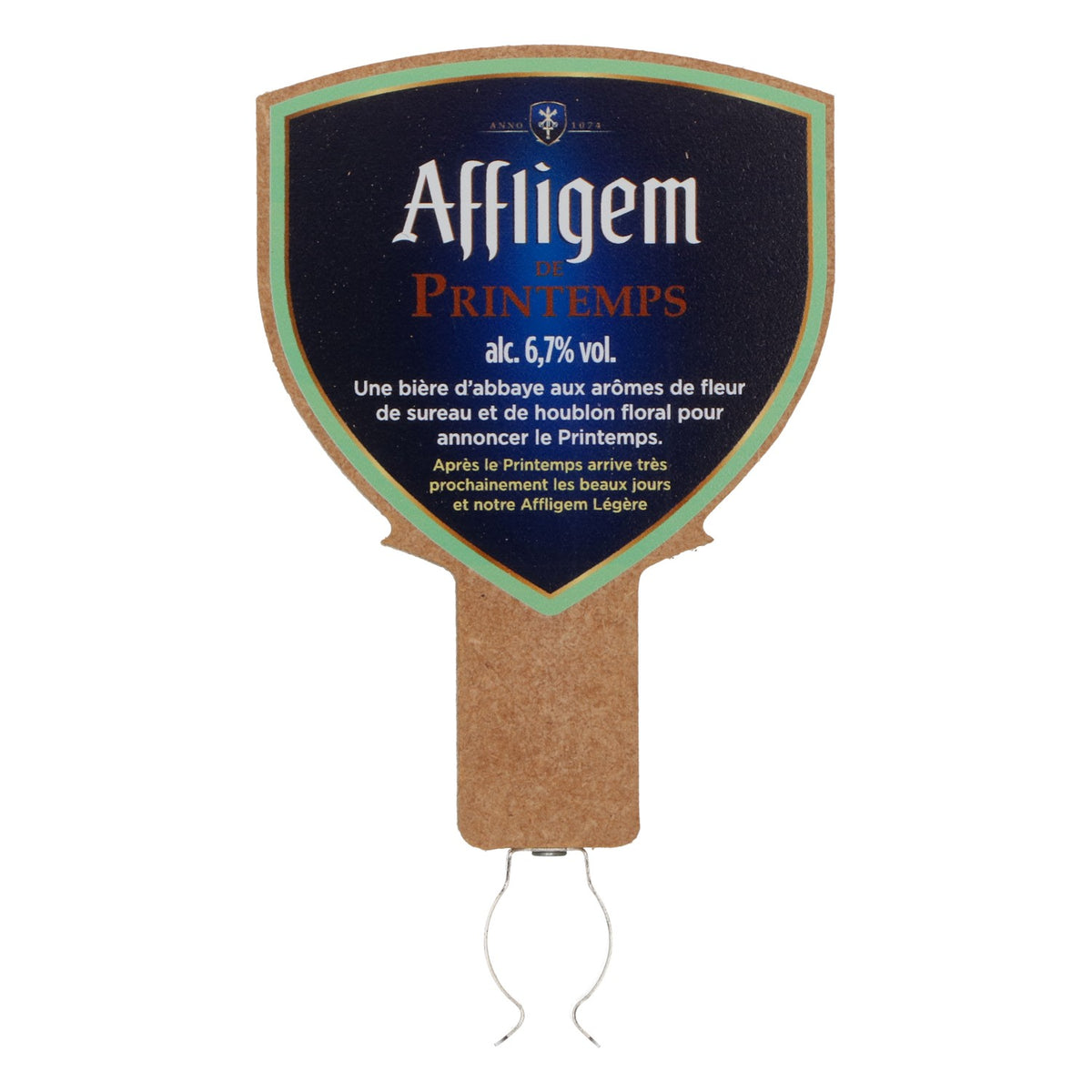 Insegna per rubinetto della birra Affligem – Vista 2