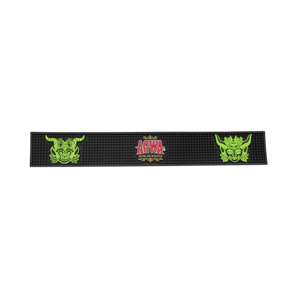 Agwa de Bolivia Tappetino da bar 60x9 cm Runner Tappetino per bicchieri Gomma antiscivolo Tappetino da bancone