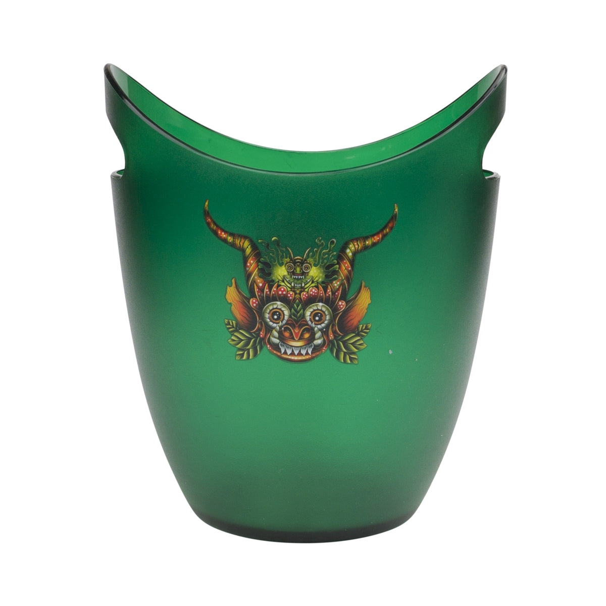 Agwa de Bolivia Liquore Raffreddatore verde Bottiglie Contenitore per cubetti di ghiaccio Scatola Regalo – Vista 2