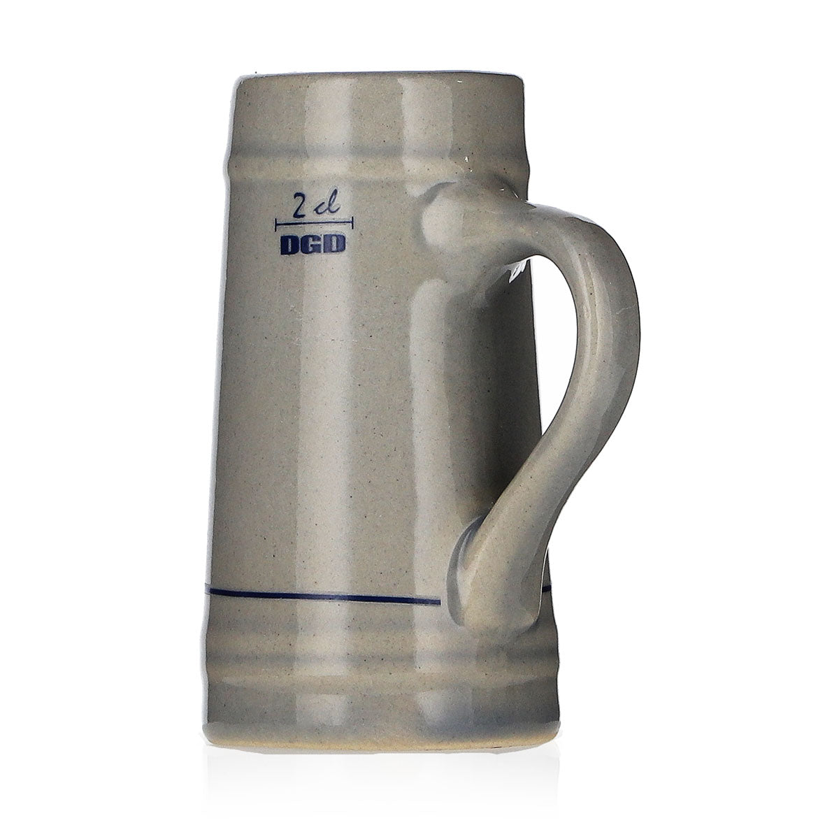 Ahornberger Bירה Bichir Mini bichir da 2 cl in ceramica grigia, bicchierino da shot, bichir da birra, bicchiere da birra – Vista 4
