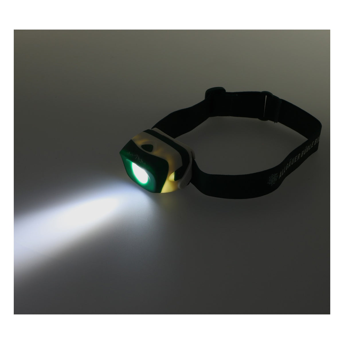 Allgäuer Brauhaus Lampada frontale a LED Lampada da testa Lampada da bicicletta 70 lumen 3 livelli di luminosità – Vista 4