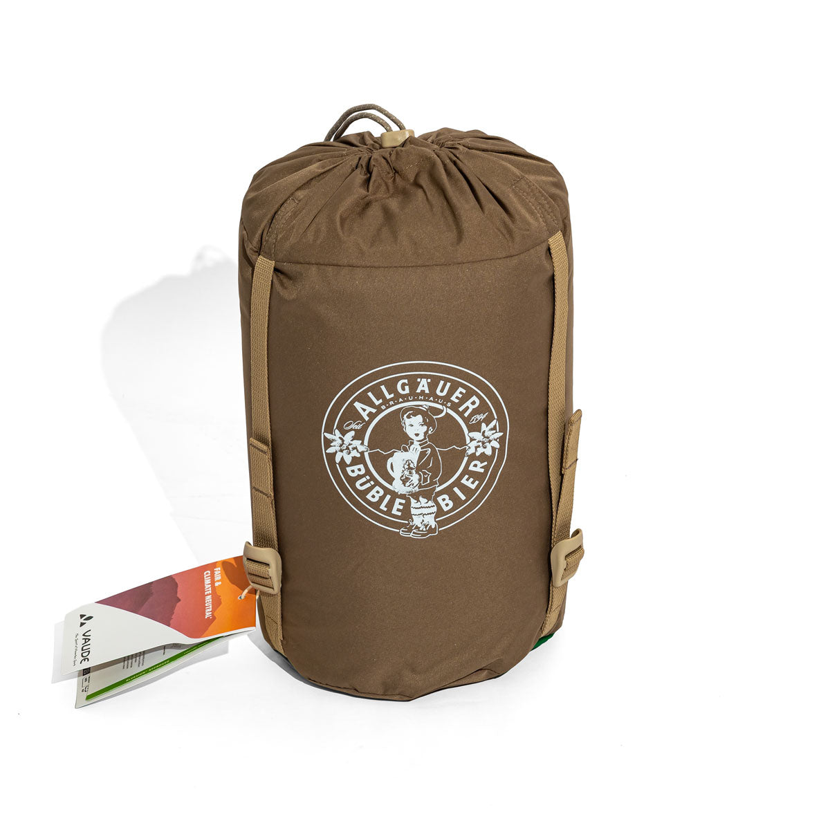 Allgäuer Brauhaus Vaude Sacco a pelo Accessori da campeggio Outdoor verde Birra – Vista 2