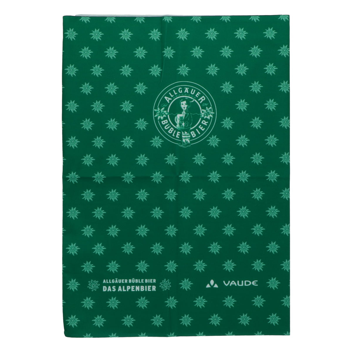 Sciarpa tubolare "Allgäuer Büble Bier" - Sciarpa multifunzionale Vaude verde