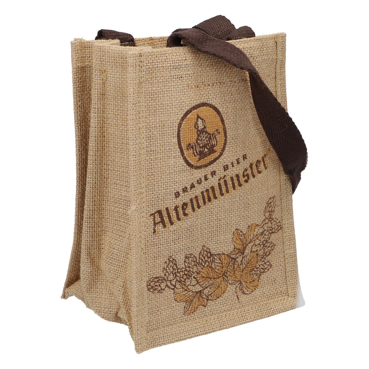 Altenmünster Portabottiglie per birra Borsa portabottiglie Borsa per 4 bottiglie