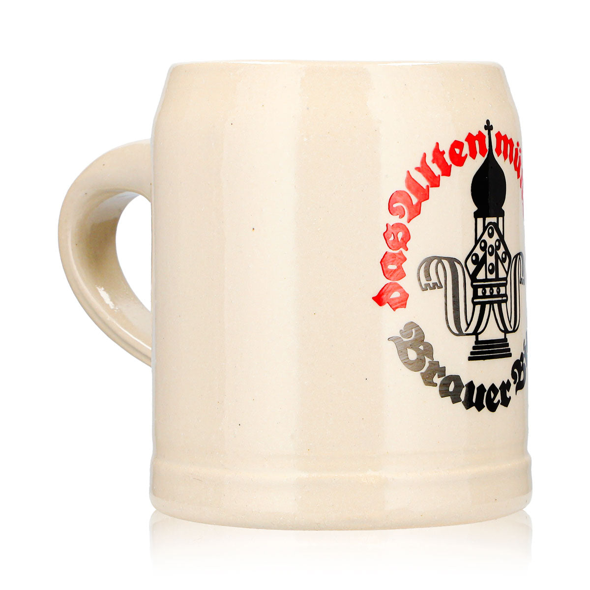Boccale da birra Altenmünster da 0,3 l in terracotta, Seidel, vetro, gres – Vista 2