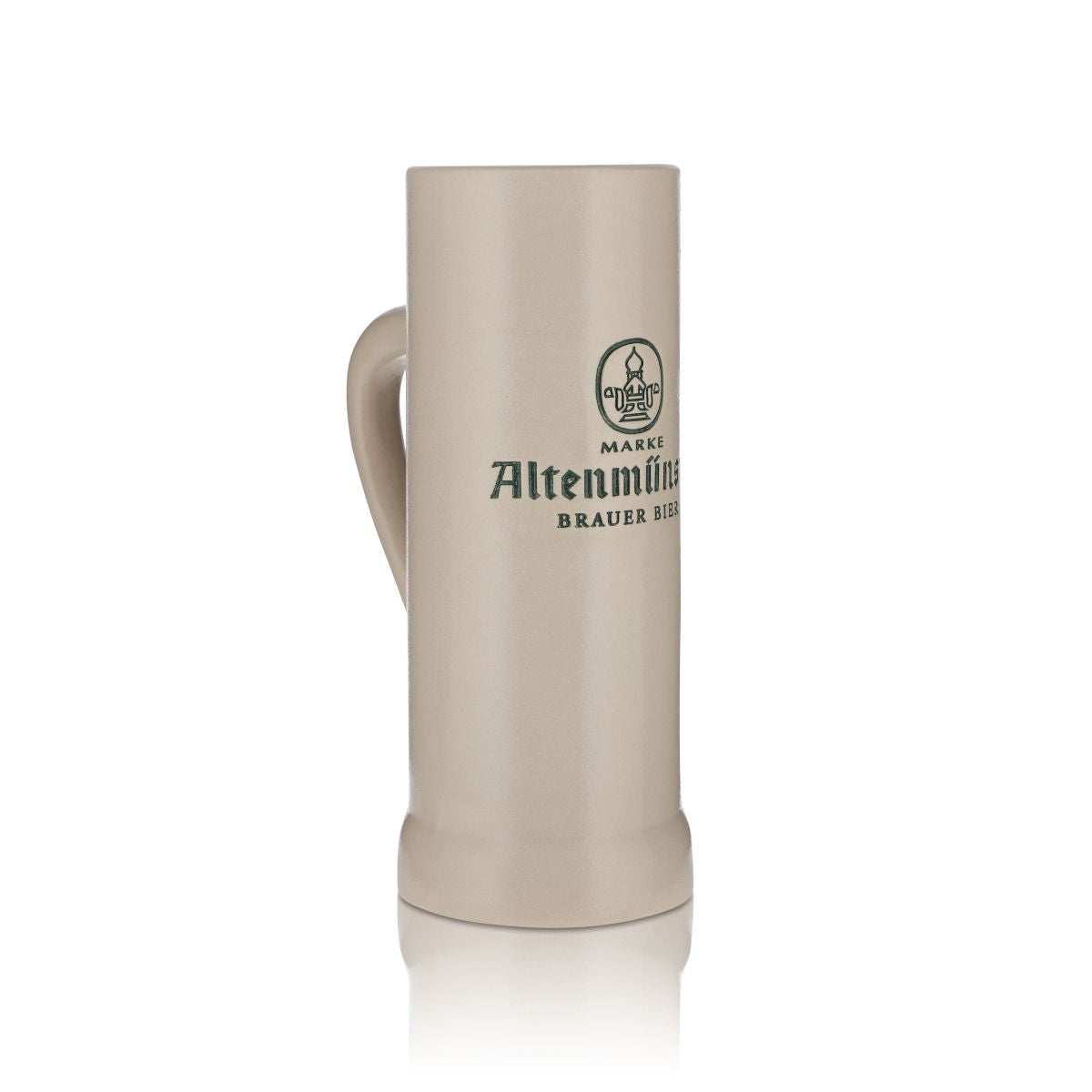 Altenmünster Bierkurg Bicchiere 0,6 l Brocca in terracotta Humpen Seidel Birrificio Bicchieri – Vista 2