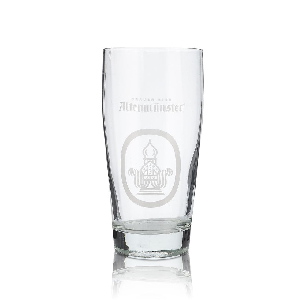 Altenmünster Bicchiere da birra 0,5 l Willi Bicchiere Coppa Bicchieri con taglio a rilievo Set