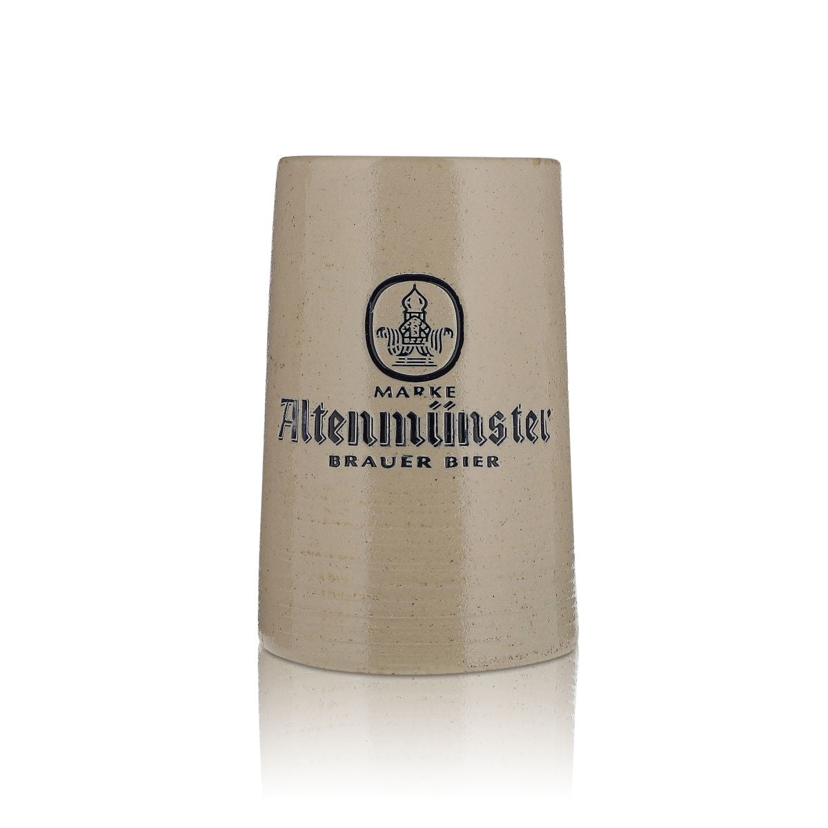 Altenmünster Brocca di terracotta Bicchiere da birra 0,6 l Brocca di birra in gres Bicchieri da birra