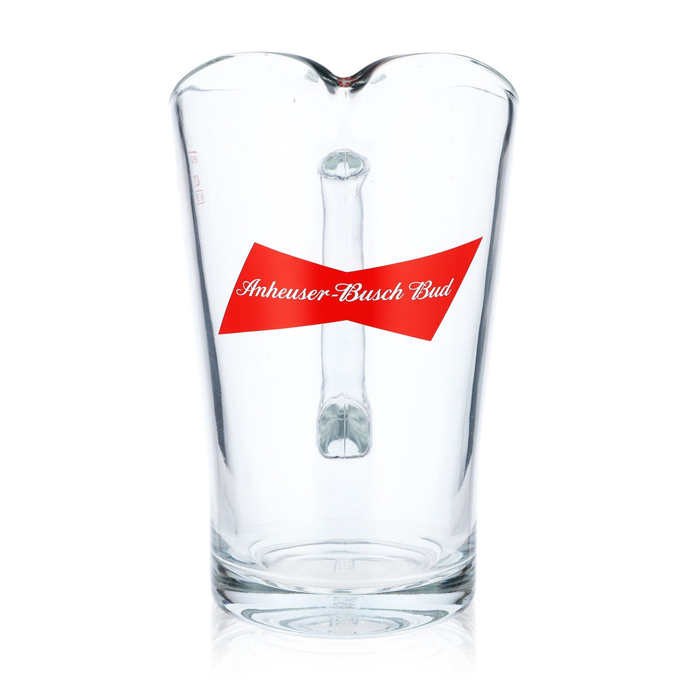 Bicchiere da birra Anheuser Busch Bud Pitcher da 1,5 l, brocca in vetro Louisiana