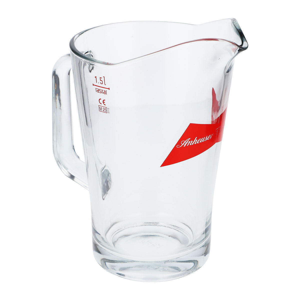 Bicchiere da birra Anheuser Busch Bud Pitcher da 1,5 l, brocca in vetro Louisiana – Vista 4