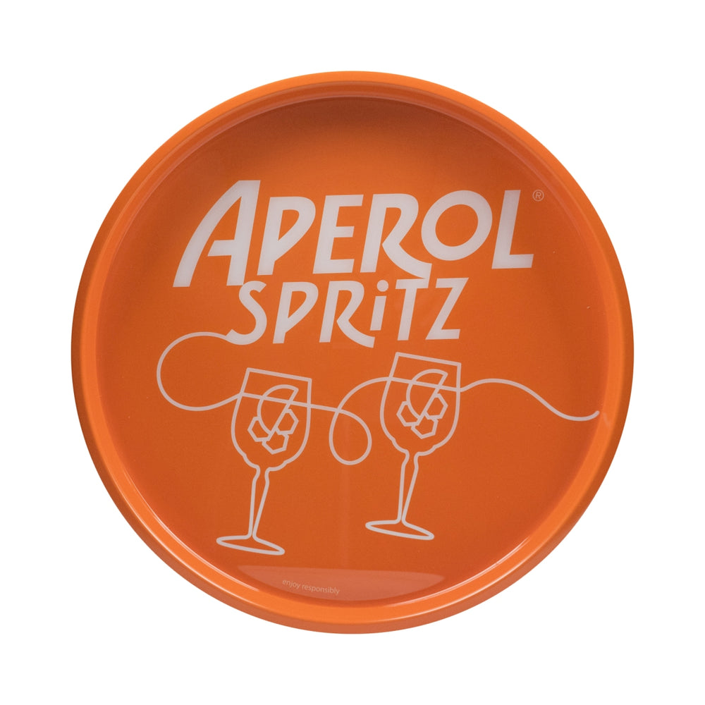 Vassoio da servizio Aperol Ø36,3 cm Gastronomia Cameriere Servizio Ober Vassoio Servizio Sprit
