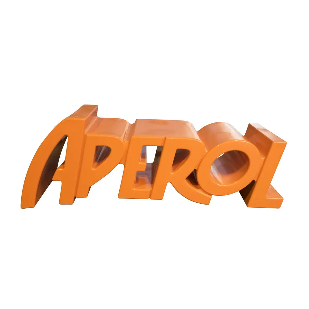 Aperol Spritz Panchina Funzionale Arte Seduta Arredamento Decorazione Pubblicità Gastronomia By Slide