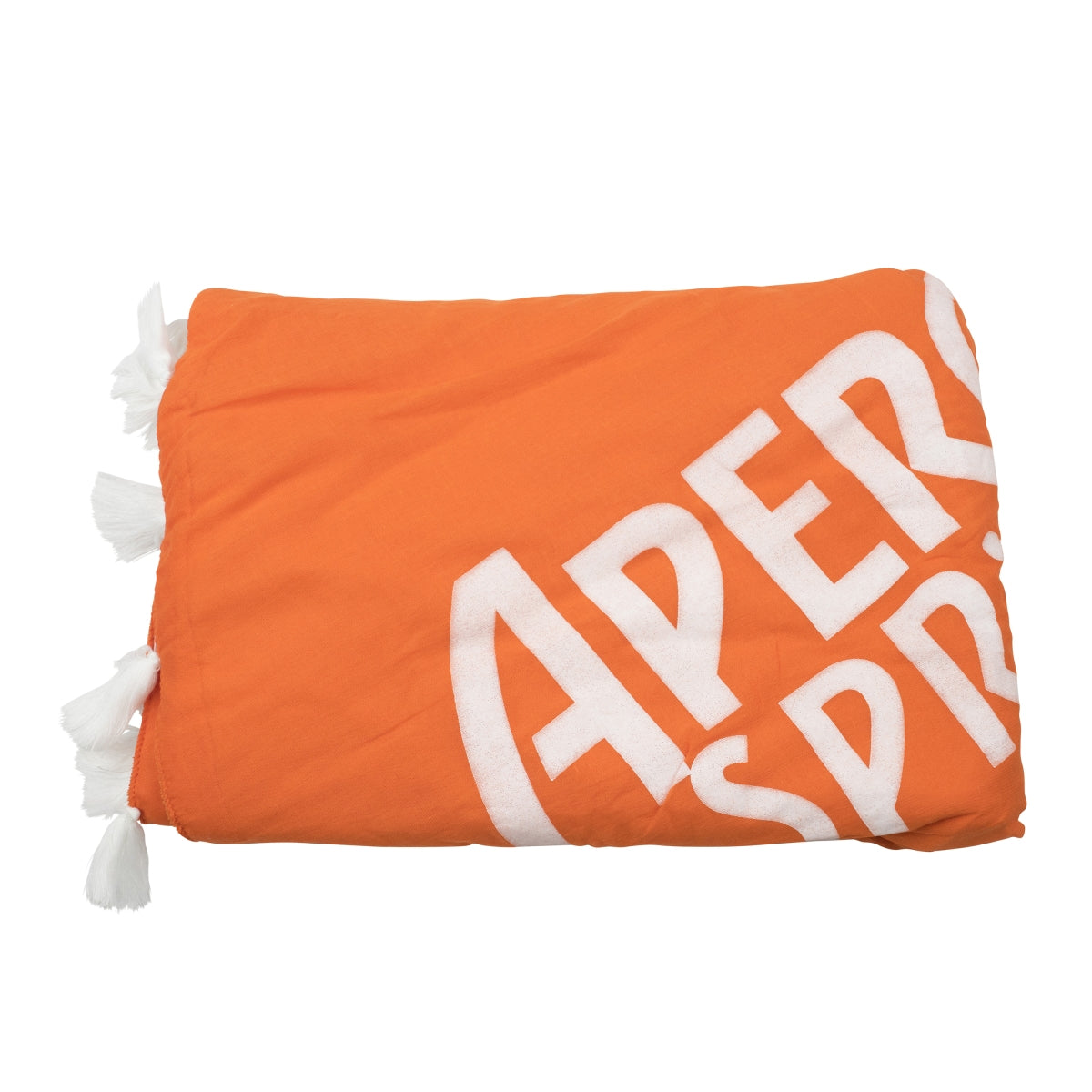 Coperta Aperol Spritz rotonda Ø135 cm spiaggia lago picnic giardino parco