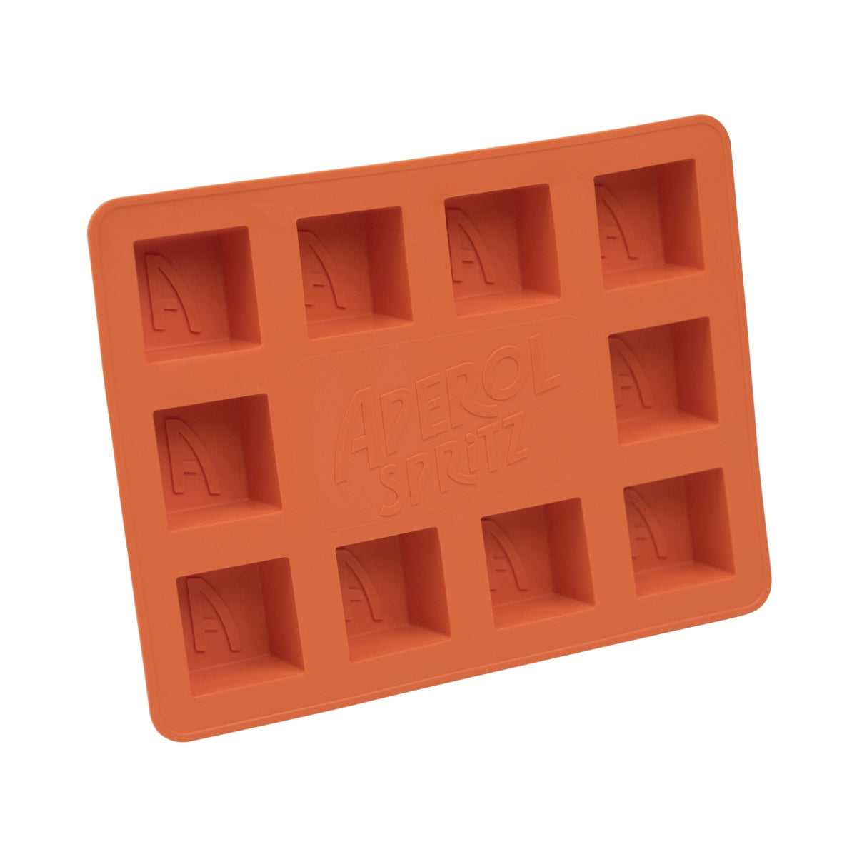 Stampo per cubetti di ghiaccio Aperol Spritz in silicone arancione Jumbo Ice Maker Preparatore Ice Cube Tray – Vista 2