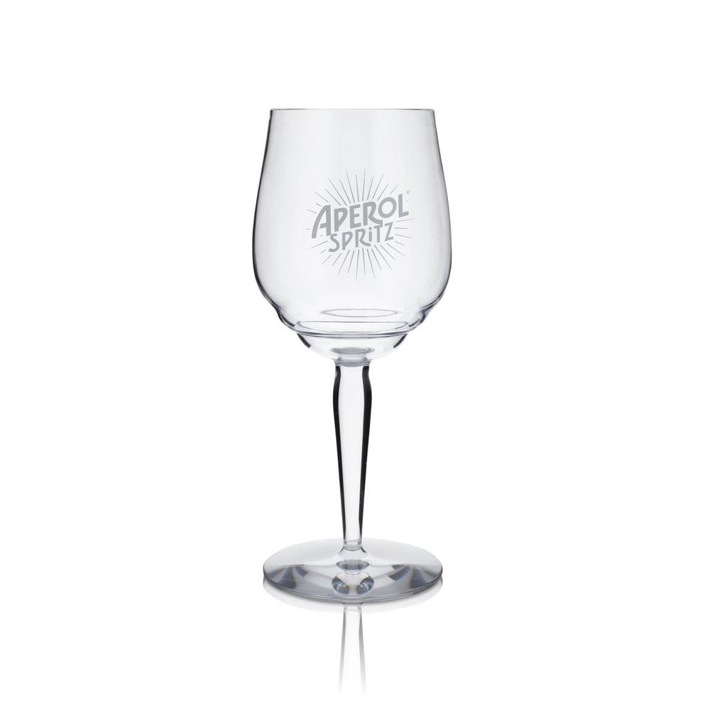 Bicchiere Aperol Spritz 0,49 l plastica Tritan Calice logo sole Bicchieri