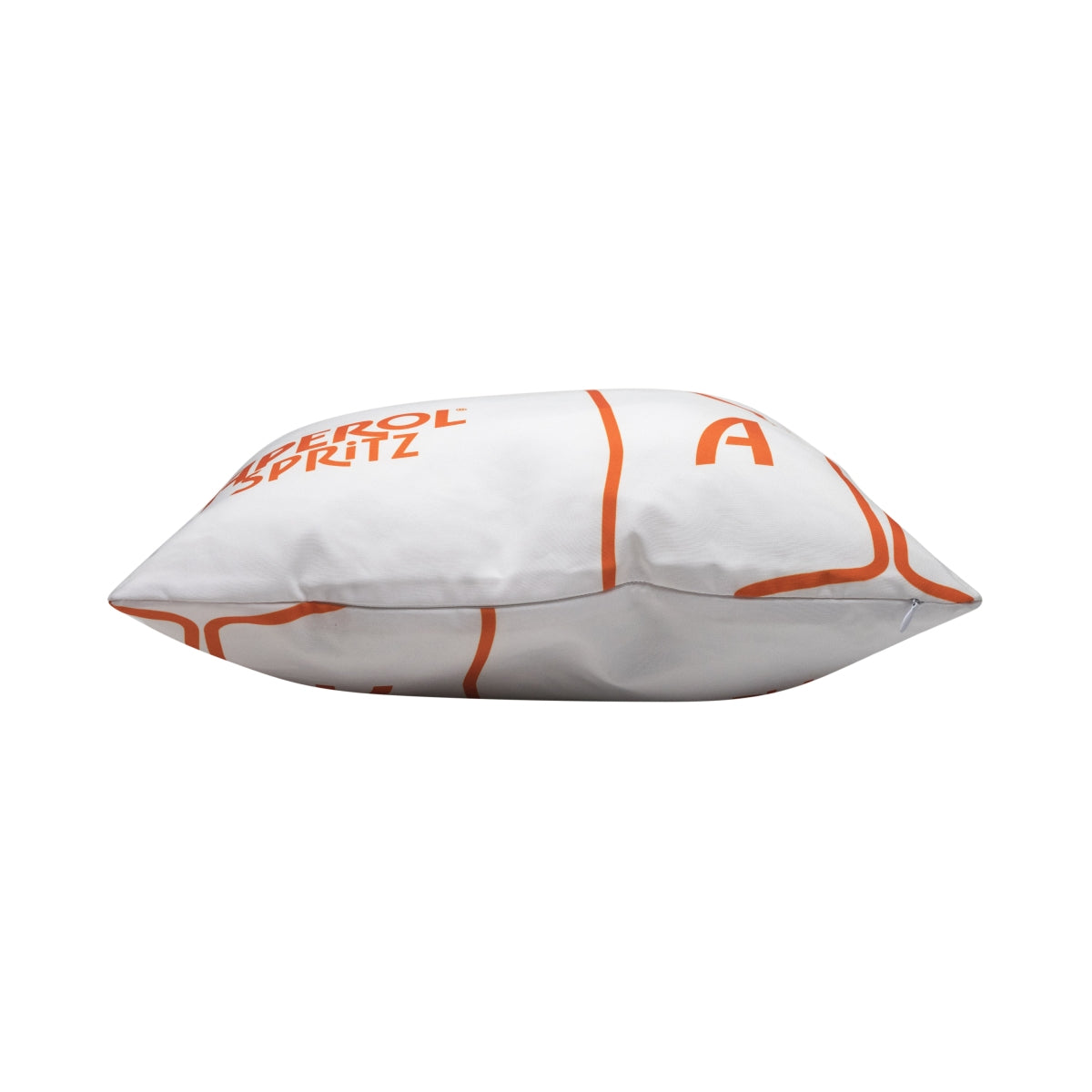 Cuscino Aperol Spritz bianco Aperitivo 1919 40x40 Decorazione per esterni Divano lounge Soggiorno – Vista 3