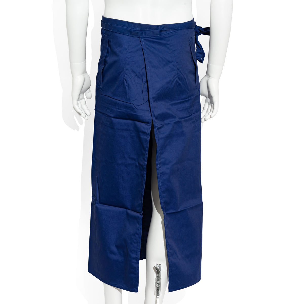 Grembiule da cameriere blu lungo in tessuto misto con motivo Aperol Spritz – Vista 3