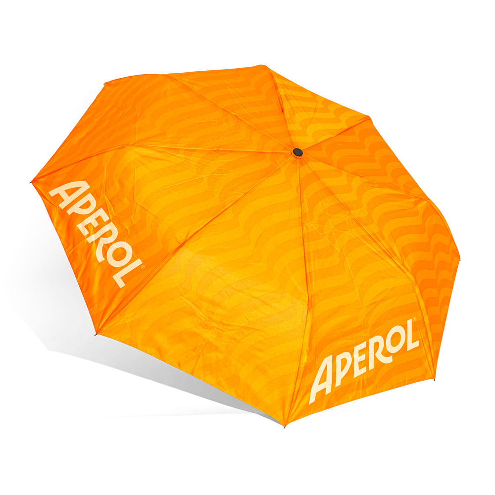 Aperol Spritz Liquore Ombrello Ombrello con bastone Resistente al vento Arancione
