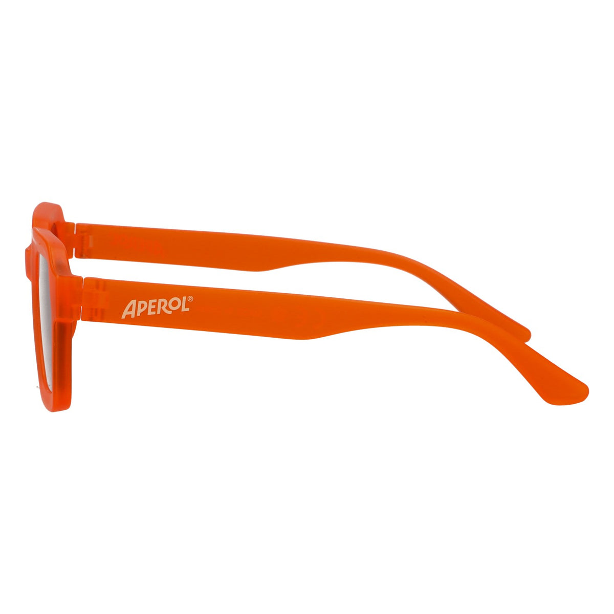 Occhiali da sole color oro a specchio Aperol Spritz – Vista 2
