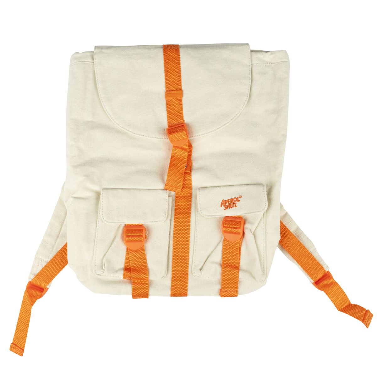 Zaino Aperol Spritz con tasche e scomparto per notebook, escursionismo, spiaggia