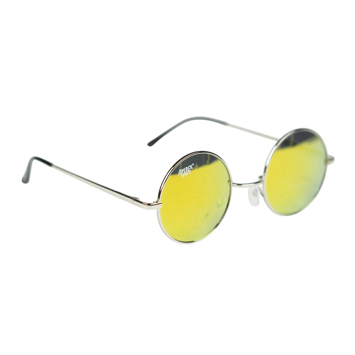 Occhiali da sole Aperol Spritz Occhiali da sole in acciaio inossidabile Tinta arancione Protezione UV Merch – Vista 2
