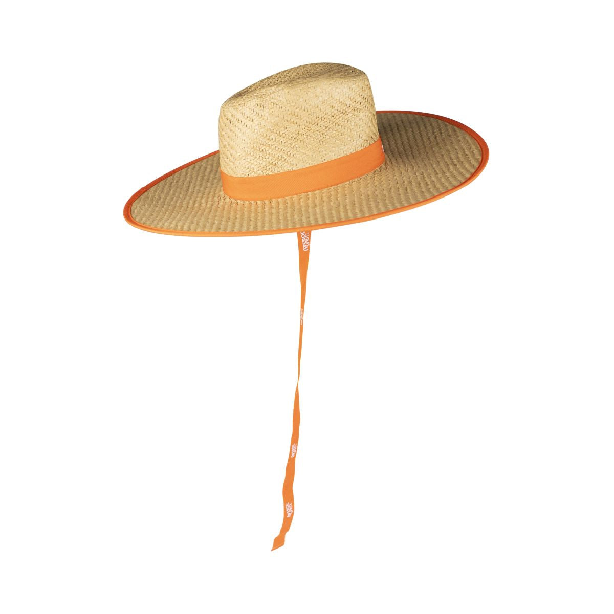 Cappello di paglia Aperol Spritz a tesa larga con nastri Cappello a tesa larga con nastri – Vista 6