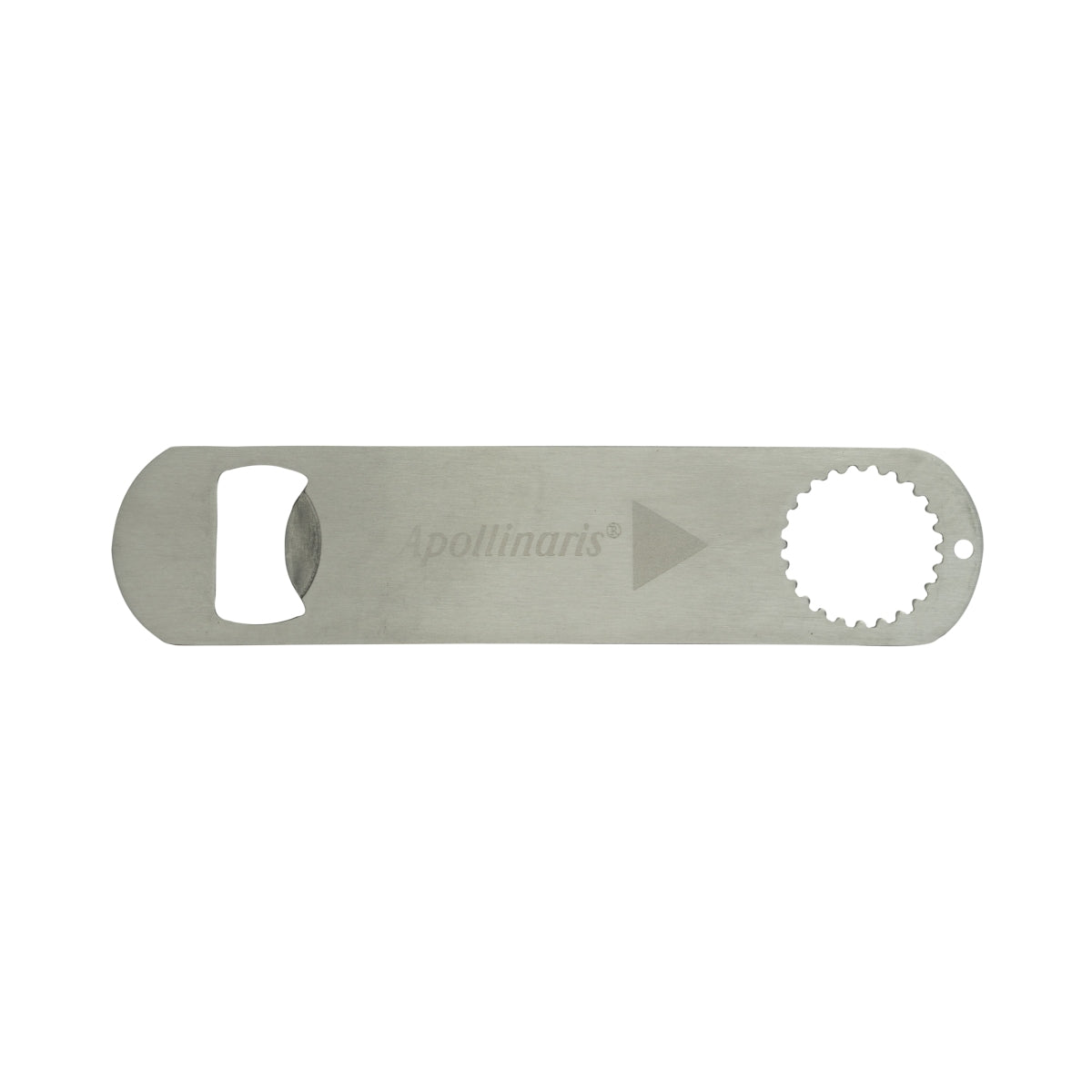 Apollinaris Apribottiglie in metallo per bottiglie Opener Tappo a corona Bar Tool argento