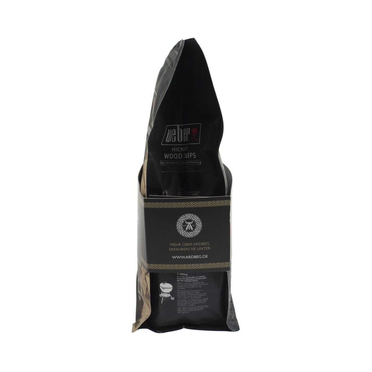 Ardbeg Chips affumicate Hickory Wood Chips BrickettsWhisky Flavored Smoking BBQ – Vista 2