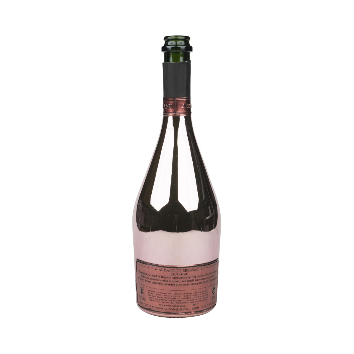 Armand De Brignac Champagne VUOTA 0,75 l Brut Rosé Bottiglia Decorativa da Esposizione – Vista 2