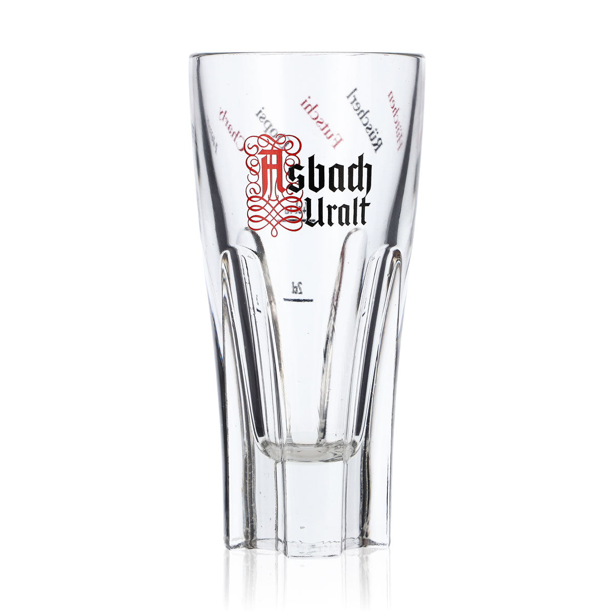 Bicchiere da brandy Asbach Uralt 2 cl/4 cl Bicchiere Futschi con scritte