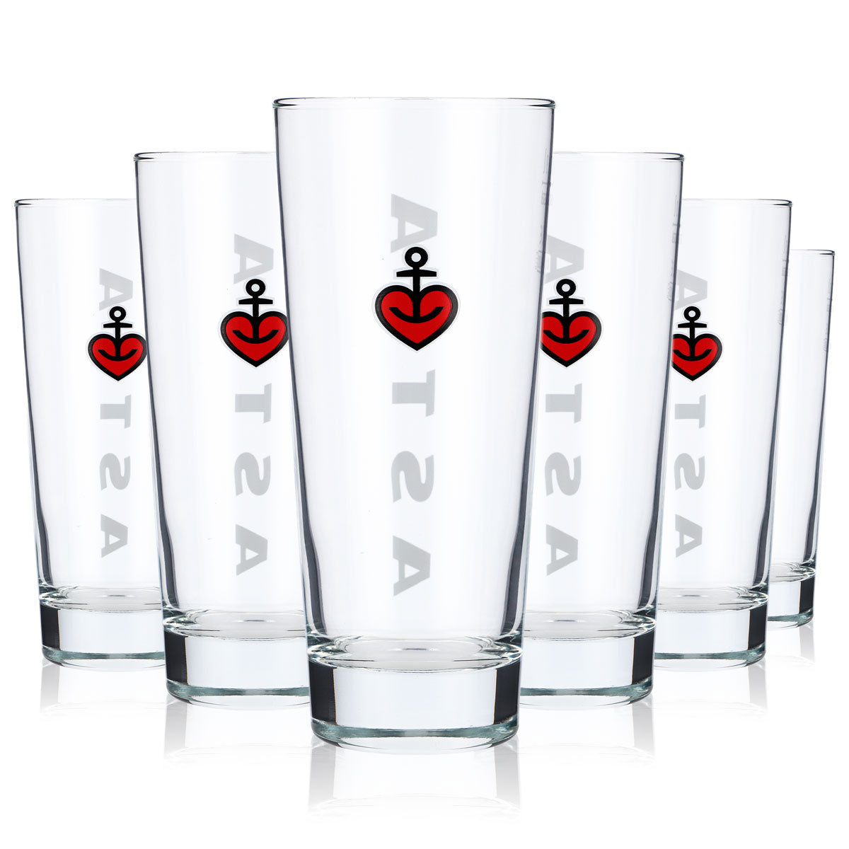 6 bicchieri da birra Astra Bicchieri da birra Bicchieri 0,3 l Tazza Tumbler Kiez Amburgo Frankonia – Vista 4