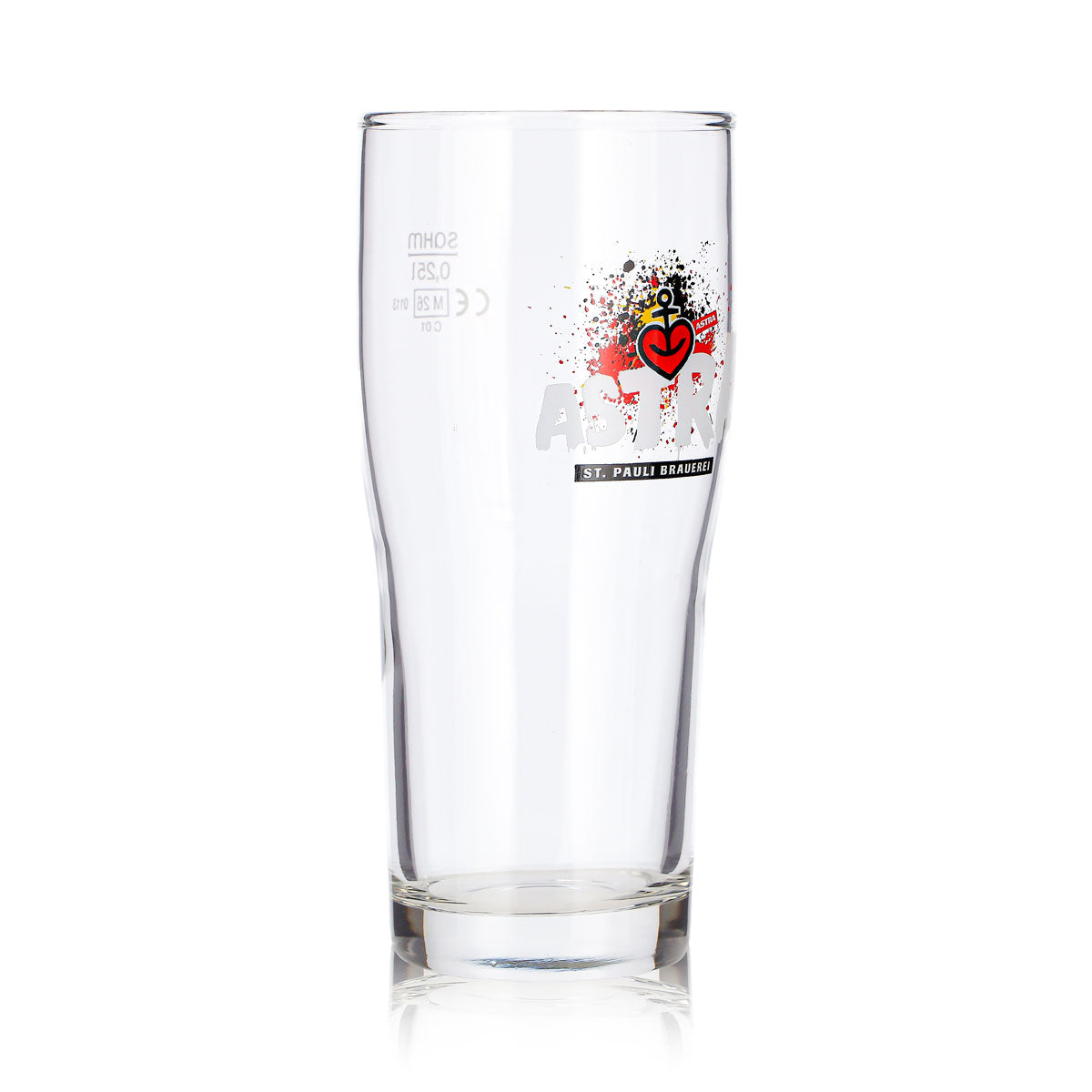 Bicchiere da birra Astra da 0,25 l, edizione speciale del birrificio St. Pauli, Sahm – Vista 3