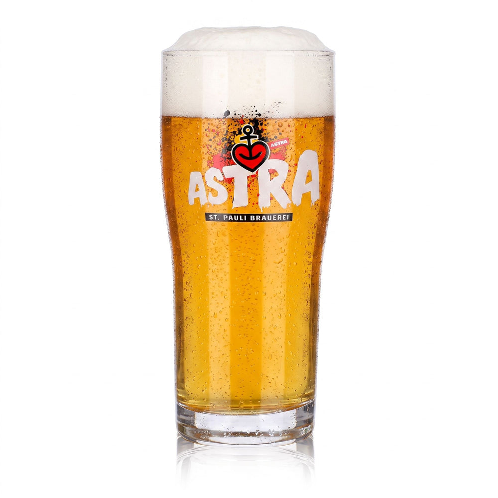 Bicchiere da birra Astra da 0,4 l, edizione speciale del birrificio St. Pauli, Sahm