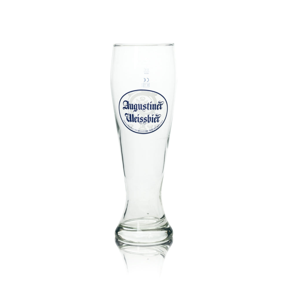 Bicchiere da birra Augustiner da 0,5 l, bicchiere da birra bianca Weissach Rastal