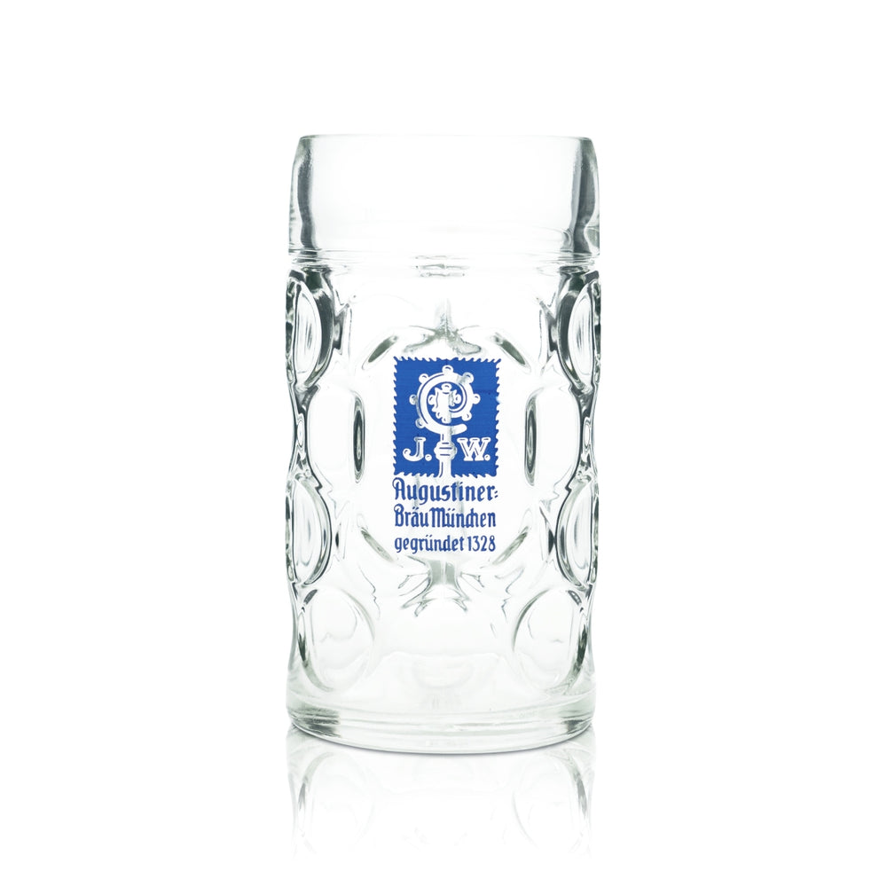 Bicchiere da birra Augustiner da 1 litro (Seidel)