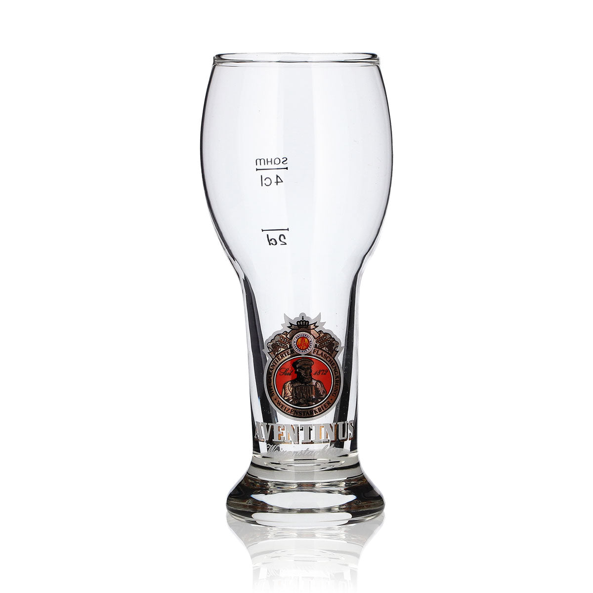 Aventinus Birra forte di frumento Bicchiere da shot 4 cl Bicchierino da grappa Mini boccale da birra Calibrato