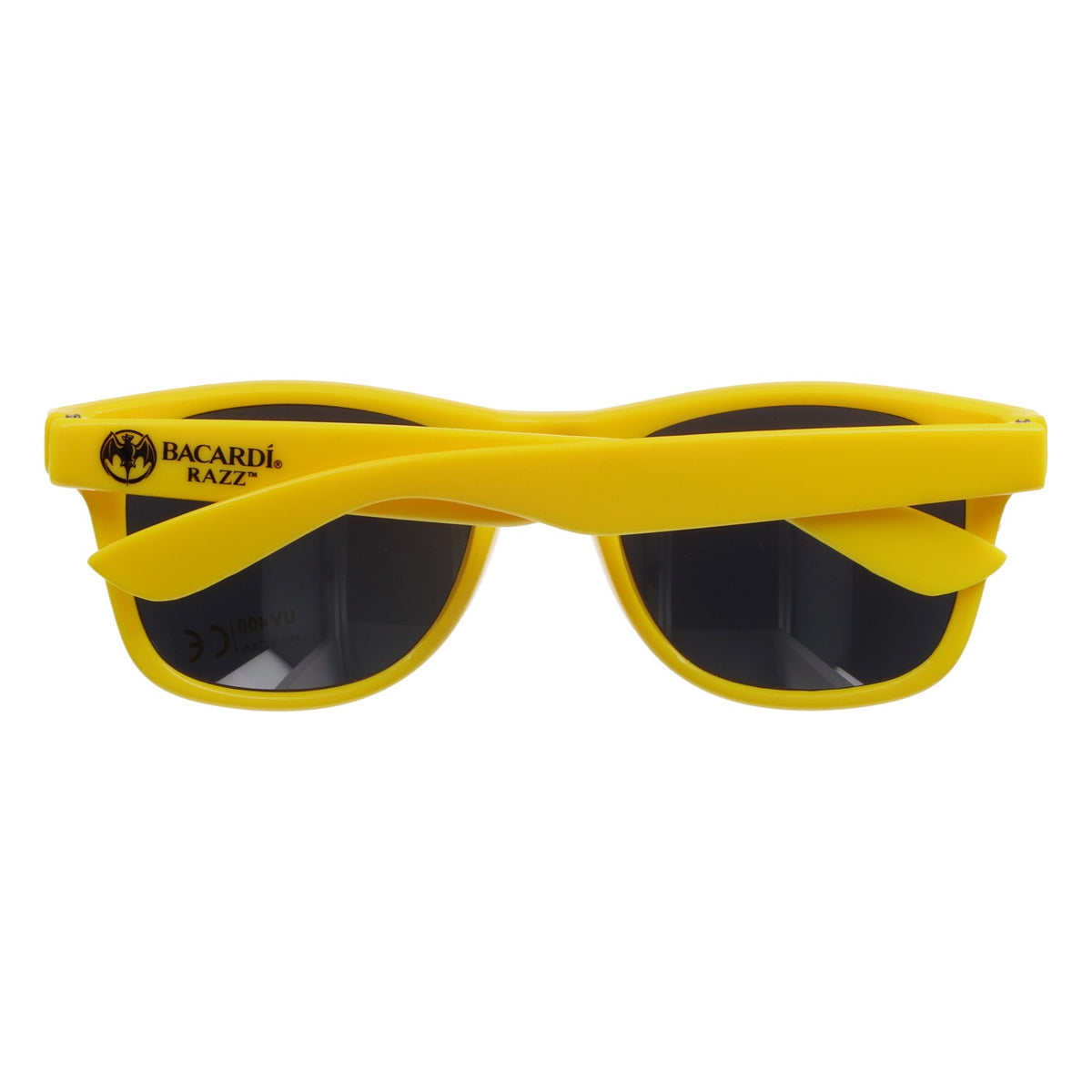 Occhiali da sole Bacardi Razz UV 400  Occhiali da festa Malle versione gialla – Vista 3