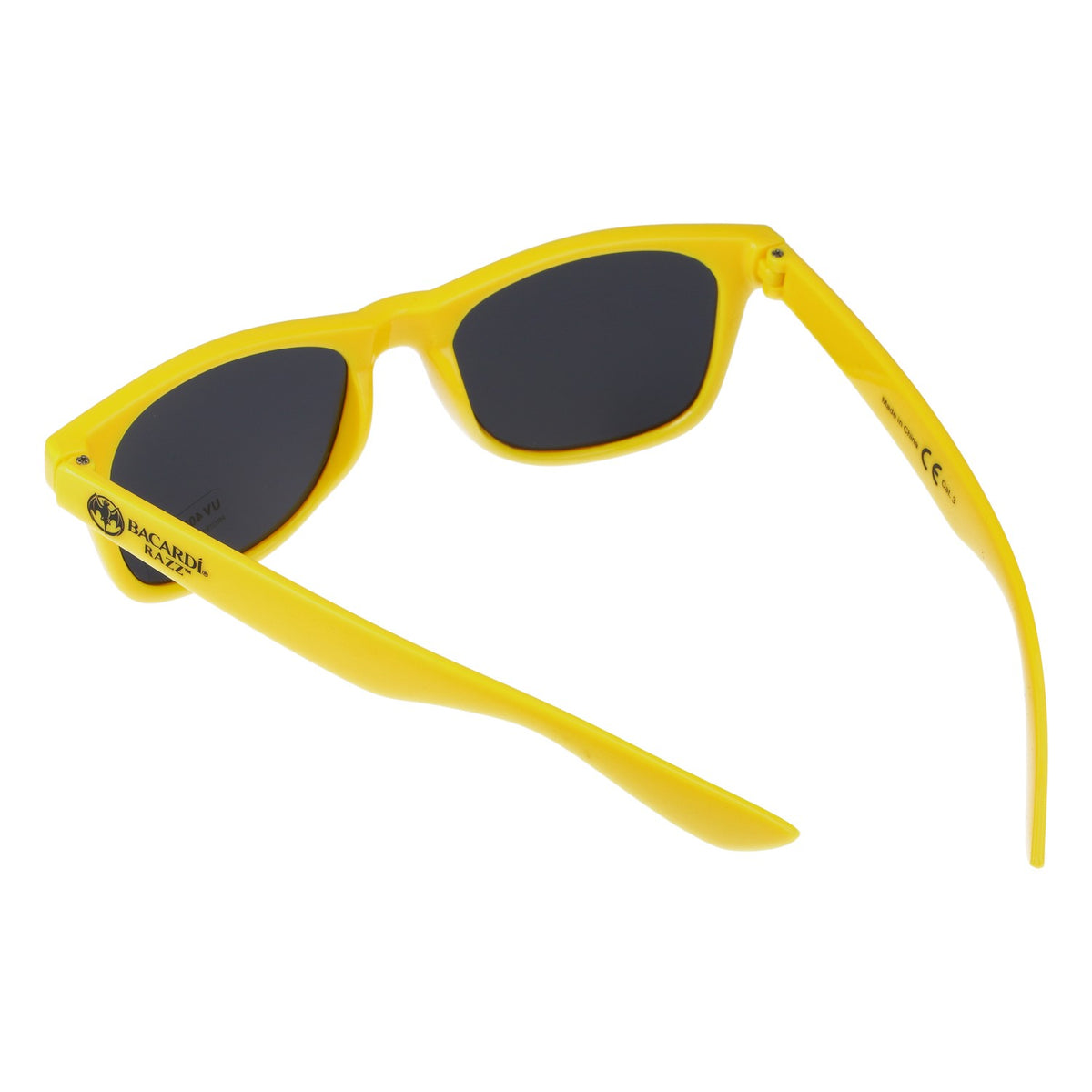 Occhiali da sole Bacardi Razz UV 400  Occhiali da festa Malle versione gialla – Vista 4