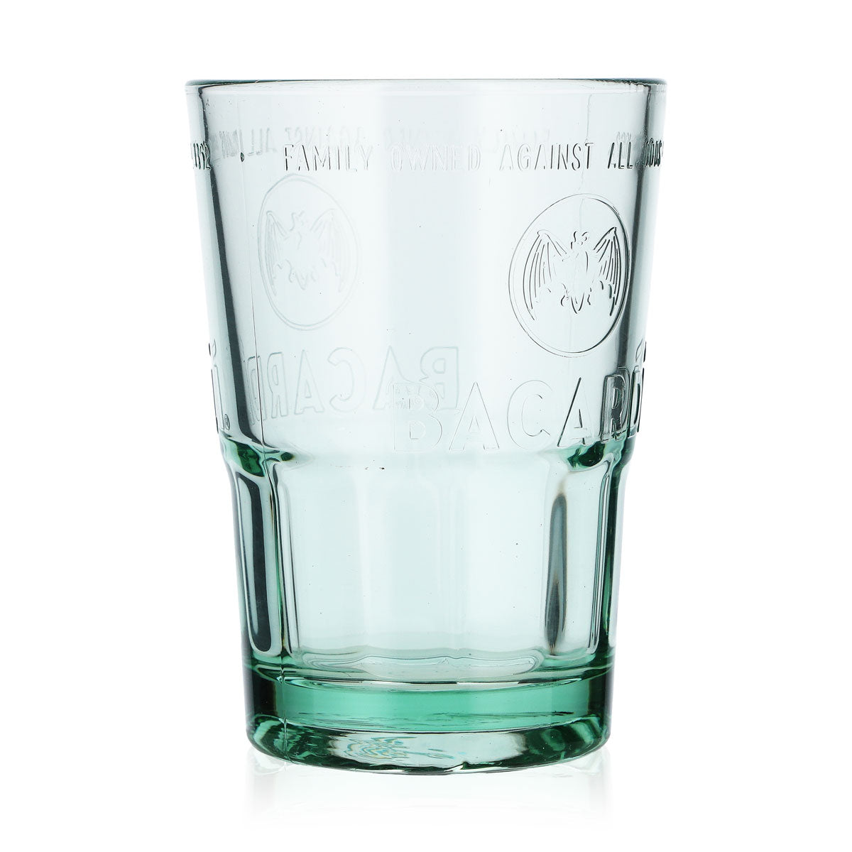 Bacardi Rum Bicchiere Bicchieri da rum Bicchieri da cocktail 0,28 l Bicchiere da long drink Verde – Vista 2