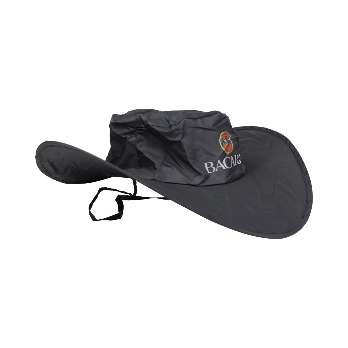 Cappello pieghevole Bacardi Rum nero pioggia giungla pescatore cappello berretto