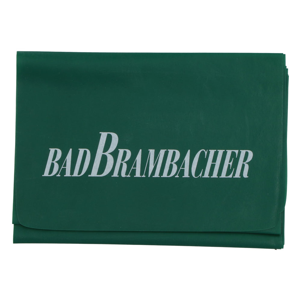 Elastico da allenamento Bad Brambacher Flexi, verde, 120 x 15 cm, elastico da fitness in gomma