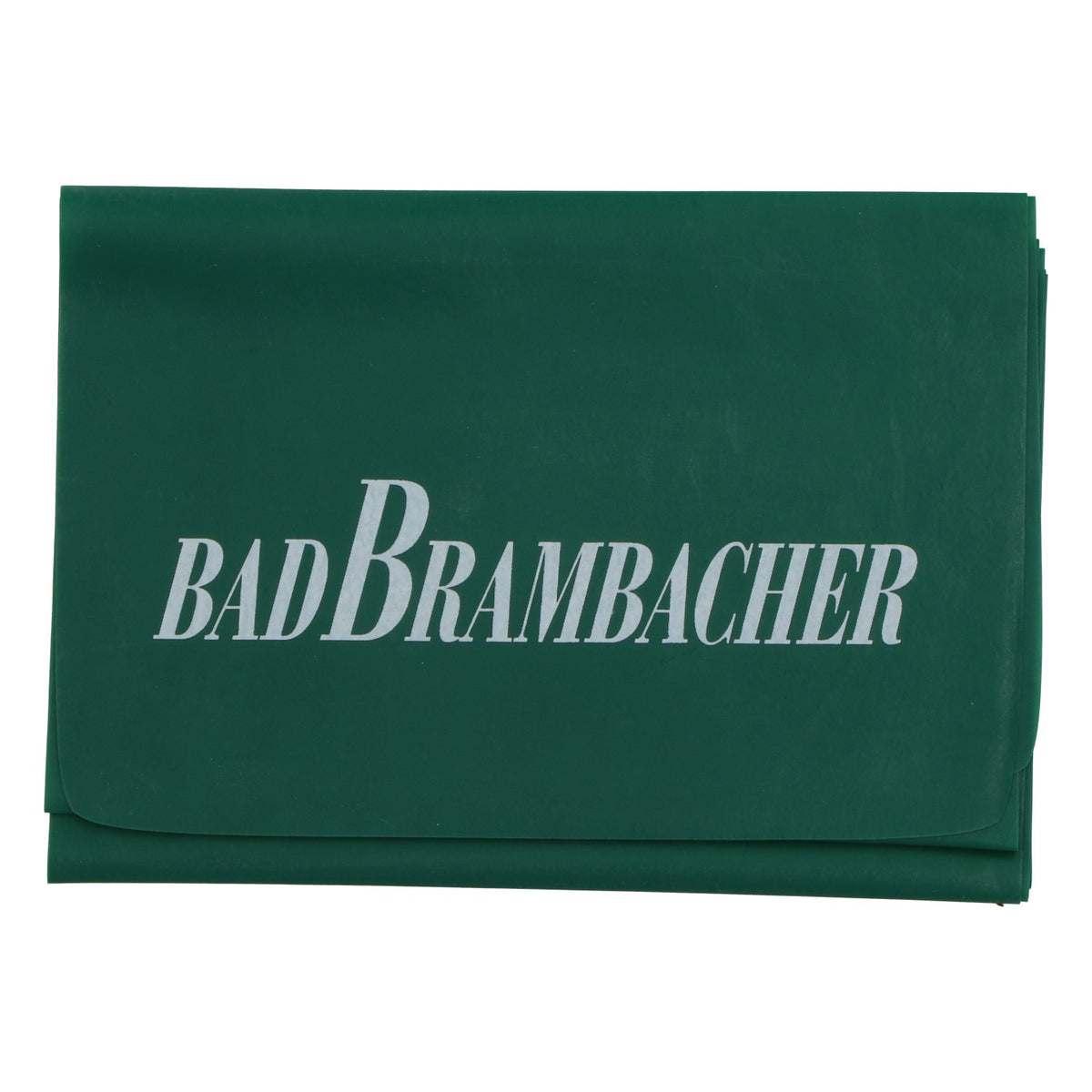 Elastico da allenamento Bad Brambacher Flexi, verde, 120 x 15 cm, elastico da fitness in gomma