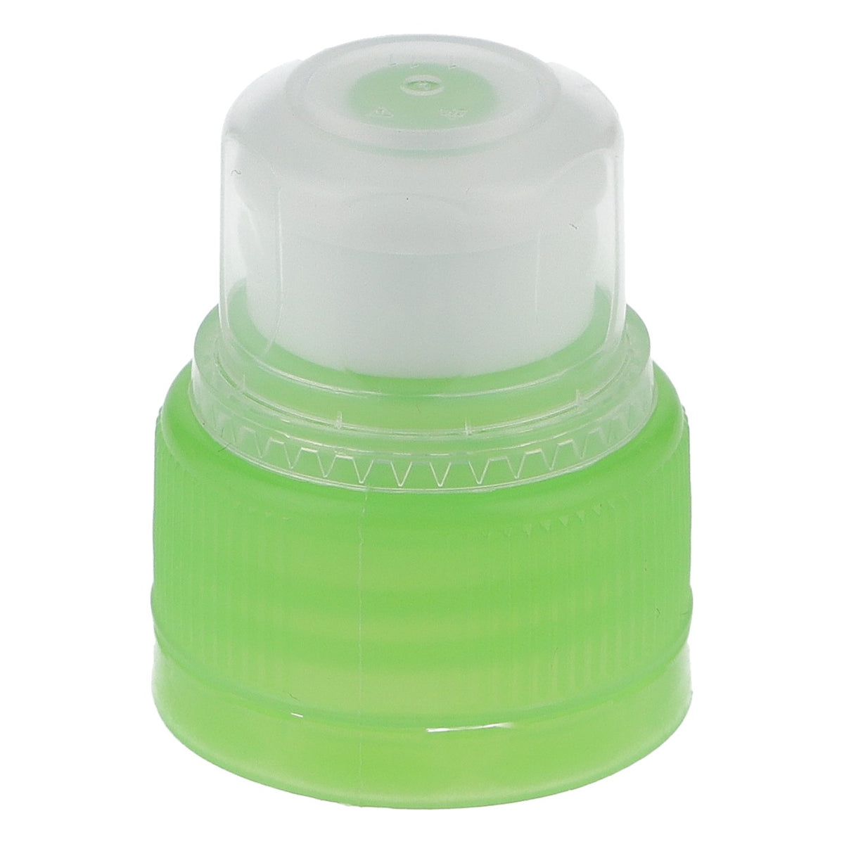 Tappo per bottiglia d'acqua Bad Brambacher con chiusura sportiva, verde chiaro, originale