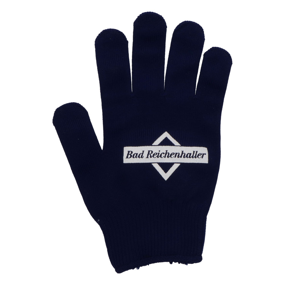 Guanti antiscivolo Grip di Bad Reichenhall con rivestimento a rilievi, blu e bianco, taglia 7